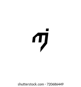 mj letter logo