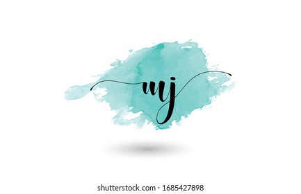 MJ Letter Logo Design. MJ letter logo Vector Illustration - Vector
