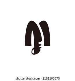 mj letter vector logo