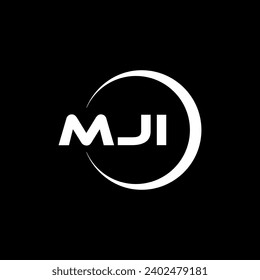 MJI Letter Logo Design, Inspiration for a Unique Identity. Modern Elegance and Creative Design. Watermark Your Success with the Striking this Logo.