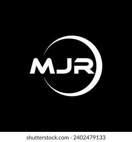 MJR Letter Logo Design, Inspiration for a Unique Identity. Modern Elegance and Creative Design. Watermark Your Success with the Striking this Logo.