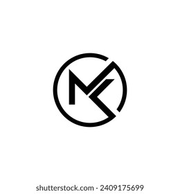 Logo Creativo MK Y 
Diseño de iconos