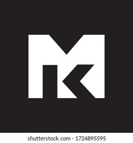 Mk Letter Logo Vector Design