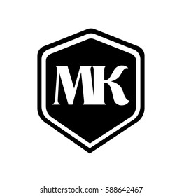 Mk Logo Stock Vector (Royalty Free) 588642467 | Shutterstock