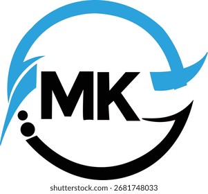 O MK Logo Design é uma representação elegante e moderna das iniciais "M" e "K", trabalhadas para refletir o profissionalismo, criatividade e identidade da marca. Seja para uma marca pessoal