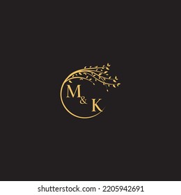 MK nature tree concept in high quality professional design that will print well across any print media