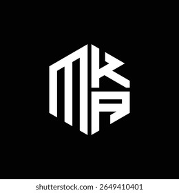 
MKA logo MKA icon MKA monogram MKA letter minimalist Circle flat Unique modern abstract logo design.