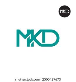 MKD Logo Letter Monogram Design