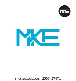 MKE Logo Letter Monogram Design