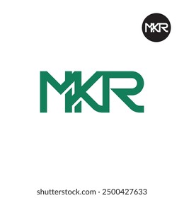 MKR Logo Letter Monogram Design