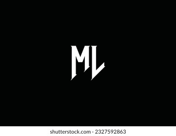 ML Diseño De Letra Inicial Y Diseño De Logotipo De Compañía