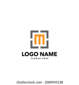 ML LETTER MONOGRAMN LOGO DESIGN CONCEPT