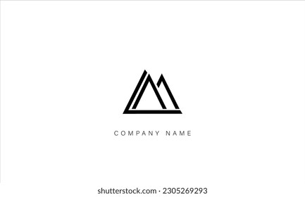 ML, LM, Abstract Letters Logo Monogram
