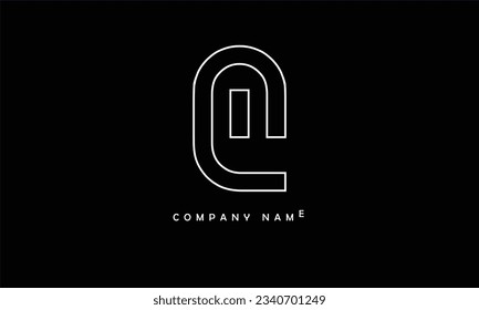 ML, LM Abstract Letters Logo Monogram