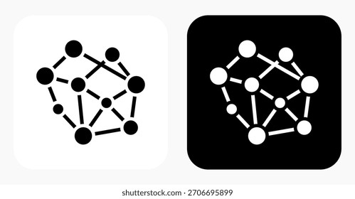 Ml Model black and white icon