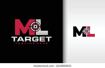 the ML target logo letters