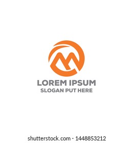 M-LETTER LOGO DESIGN FOR USE ALL PURPOSE