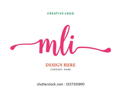MLI lettering logo is simple, easy to understand and authoritative