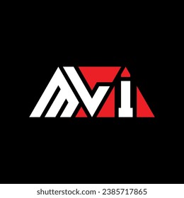 Diseño del logotipo de la letra del triángulo MLI con forma de triángulo. Monograma de diseño del logotipo del triángulo MLI. Plantilla de logotipo vectorial de triángulo MLI con color rojo. Logo triangular MLI Diseño sencillo, elegante y lujoso.
