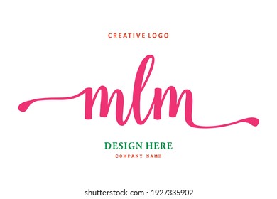 MLM lettering logo is simple, easy to understand and authoritative