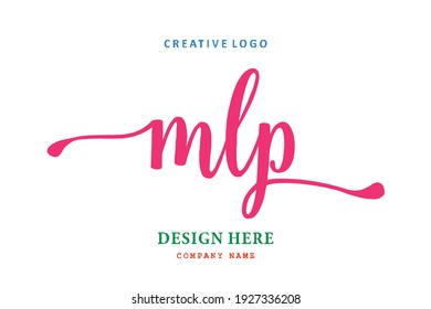 MLP lettering logo is simple, easy to understand and authoritative