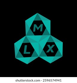 MLX creative minimalist letter logo. MLX unique vector initials alphabet letter logo design
