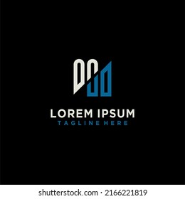 MM building vector logo template