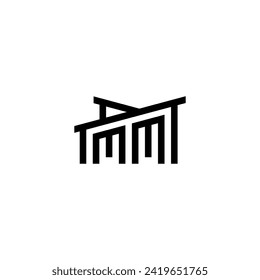 MM Initial Letter in Real Estate Logo concept.eps MM Initial Letter in Real Estate Logo concept