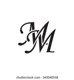 Similar Images, Stock Photos & Vectors of JM initial monogram logo ...