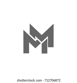 mm letter logo