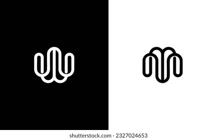 MM letter logo creative design. MM unique design