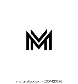 MM Letter Logo Design Template