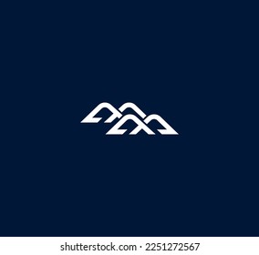 Elementos de plantilla de diseño de logotipo de letra MM. Logo de la letra digital abstracta moderna. Ilustración vectorial.