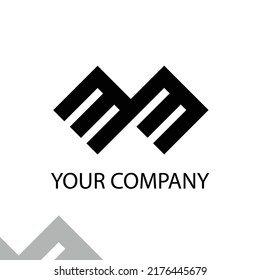 MM Letter Logo Symbol Icon