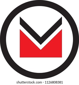 mm letter logo vector