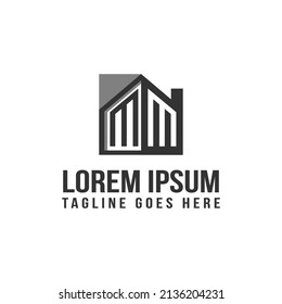 MM letter shape home logo icon vector illustration design template. Vector illustration EPS.8 EPS.10