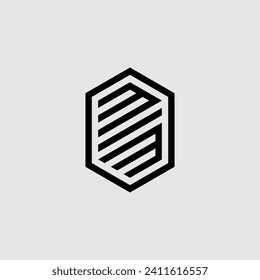MM line geometric monogram with high quality professional design that will print well