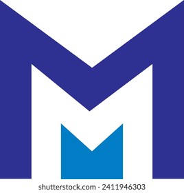MM Logo design, icon, symbol, vector file logo, 