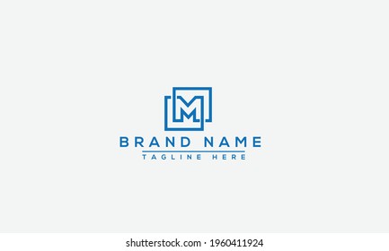 MM Logo Design Template Vector Graphic Branding Element.