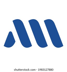MM logo initial letter design template