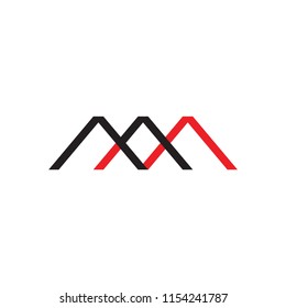 MM logo letter design