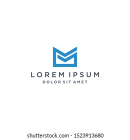 MM Logo or MGM Logo Monogram Icon Vector Symbol Template