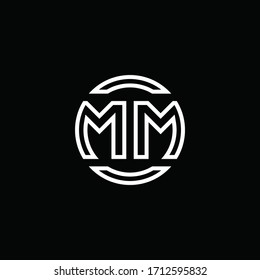 Mm Monogram High Res Stock Images Shutterstock