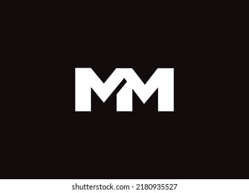 Diseño minimalista moderno y logotipo de monograma