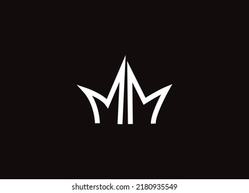 Diseño minimalista moderno y logotipo de monograma
