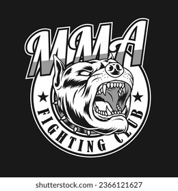 MMA design, can use for poster, logo, mascot and more