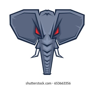 MMA Elephant logotype vector logo