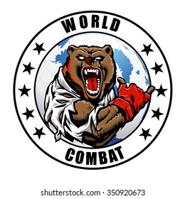 MMA fighter bear