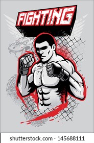 MMA fighter design