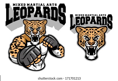 MMA fighter leopard 